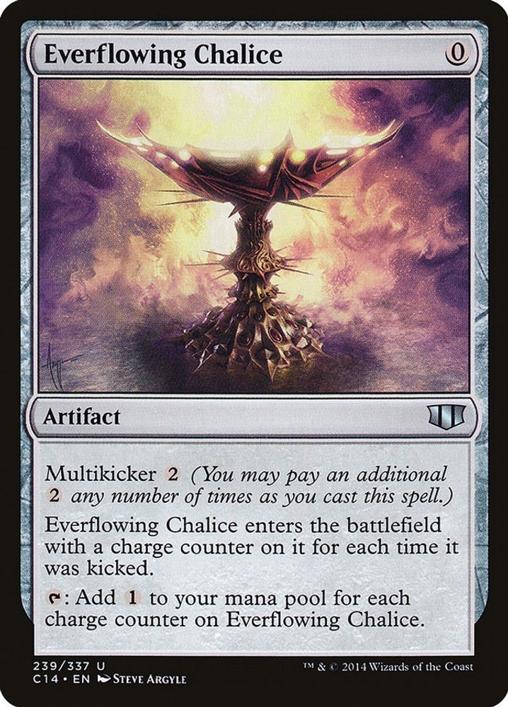 Everflowing Chalice [Commander 2014 – 239] NM