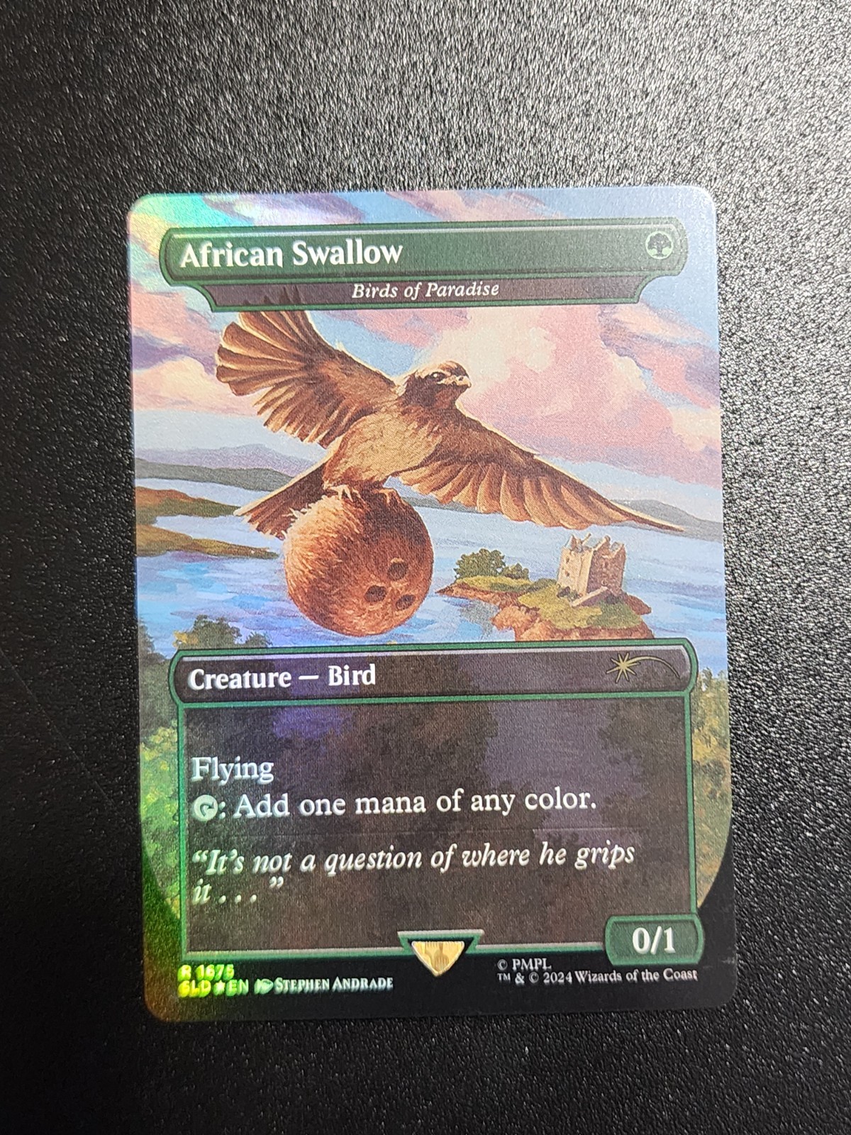 African/European Swallow/Birds of Paradise Foil Secret Lair Drop Series