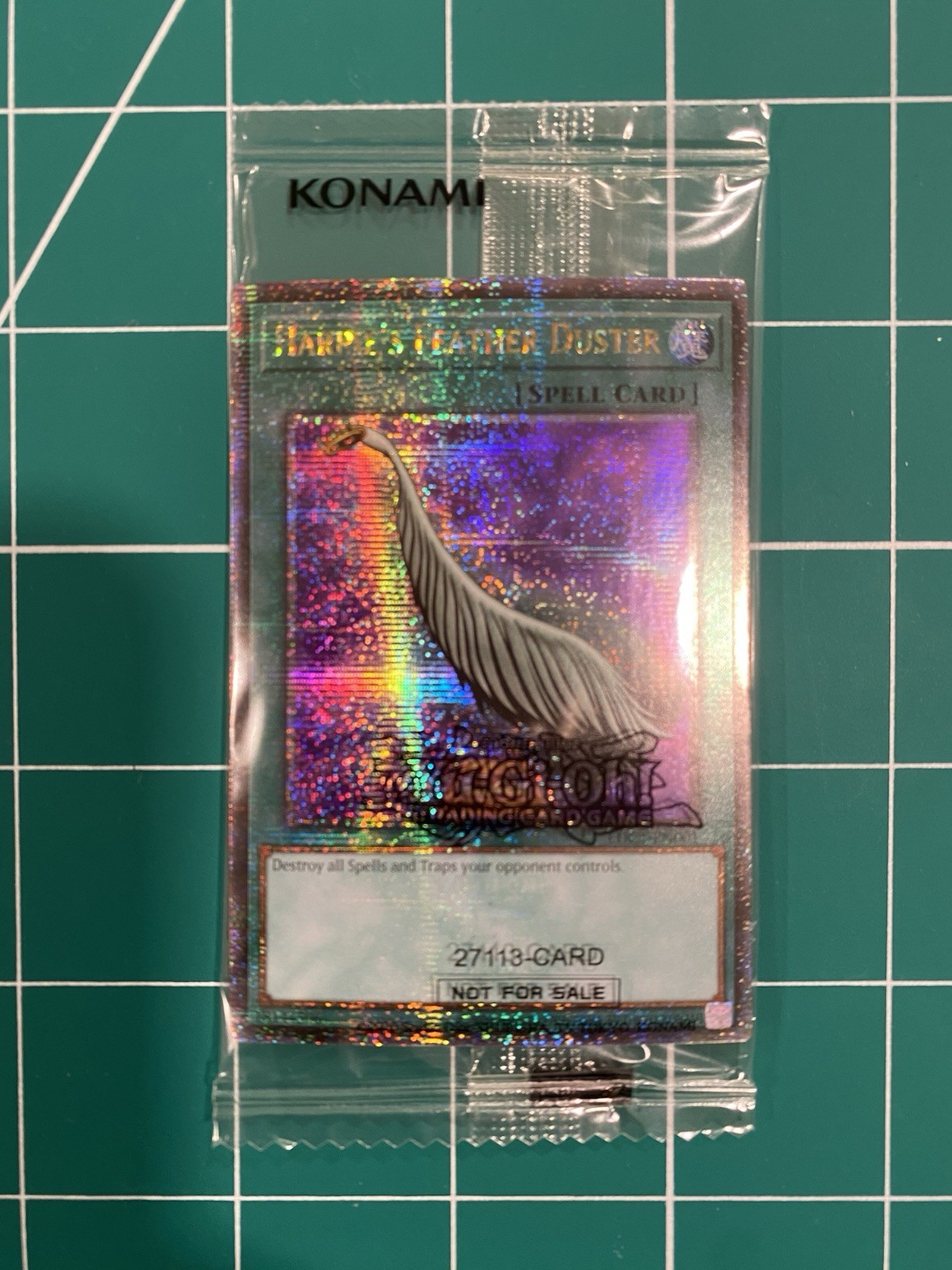 Harpies Feather Duster Yugioh Promo Card Early Days Collection Sealed