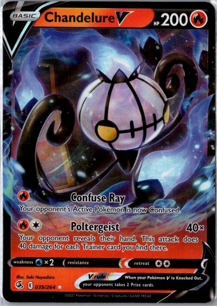 Chandelure V [SWSH08 – 039/264] Near Mint