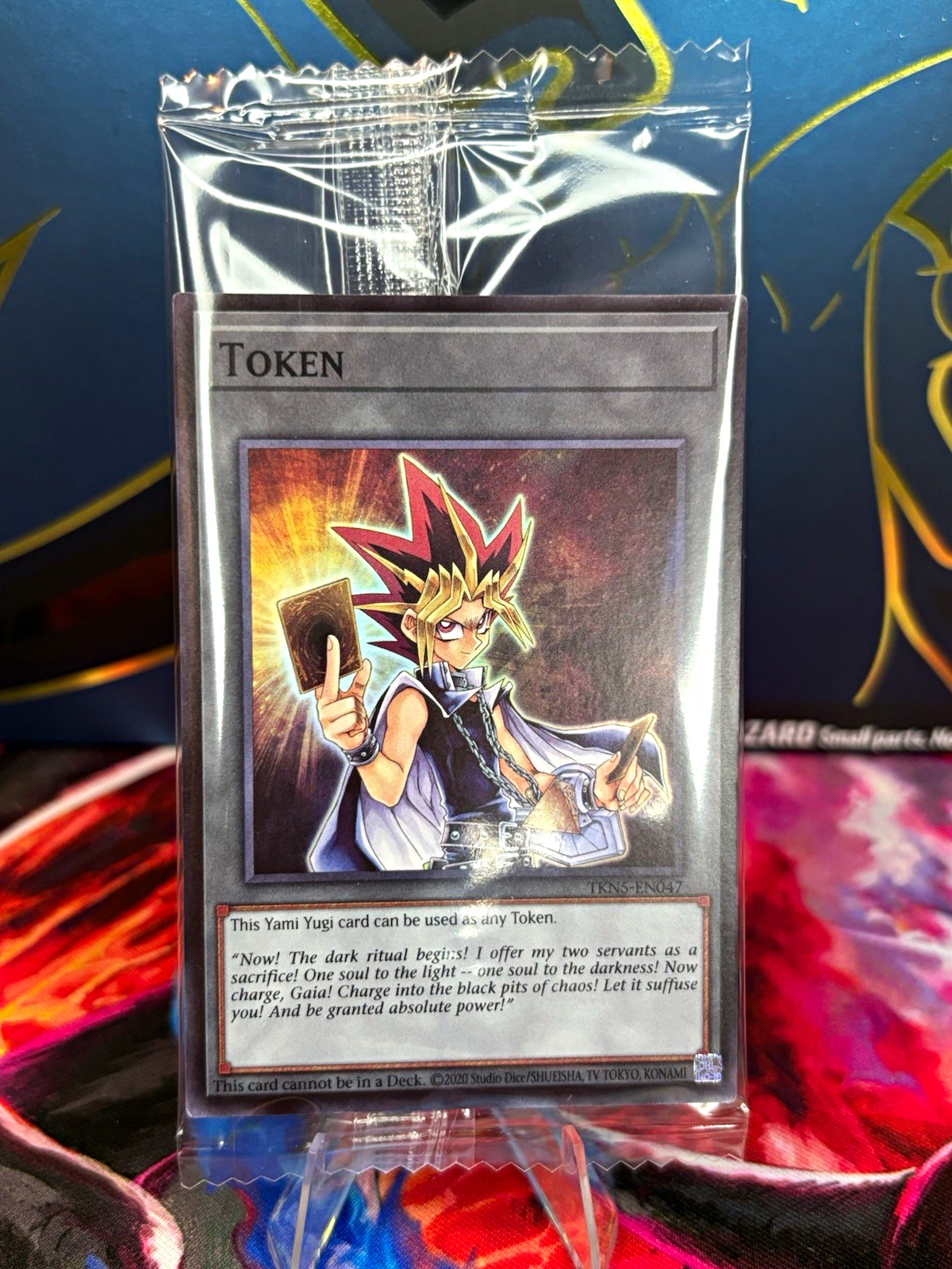 SEALED Yu-Gi-Oh! Yami Yugi Token TKNS-EN047 Token Pack Foil Promo EN 2020