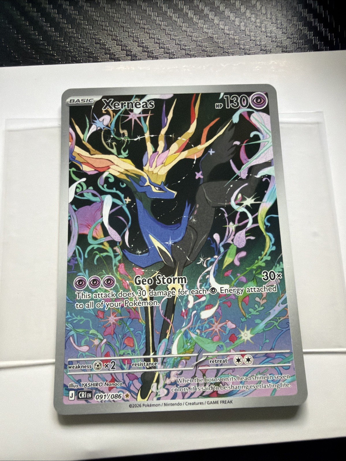 Xerneas 091/086 Me04: Chaos Rising Holo Copy 4