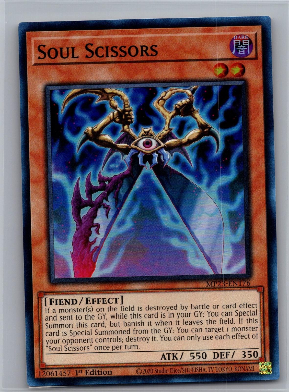 Soul Scissors MP23-EN176 SR 1st Edition NM