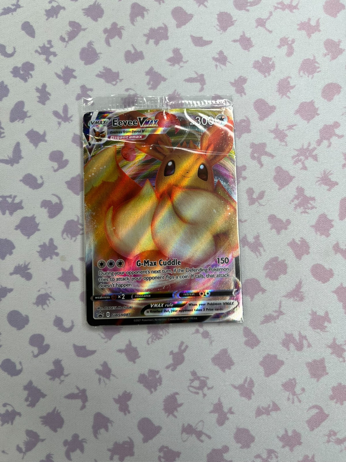 Eevee VMAX SWSH087 SWSH: Sword & Shield Promo Cards Holo Sealed