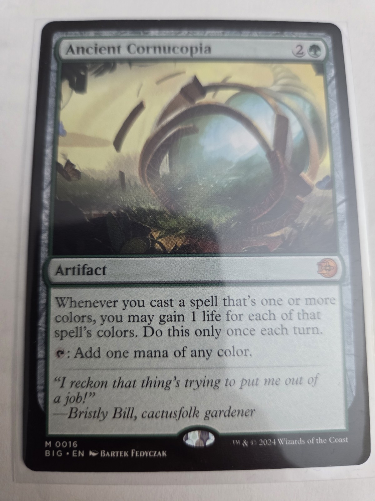 mtg, Ancient Cornucopia Outlaws of Thunder Junction: the Big Score Regular NM