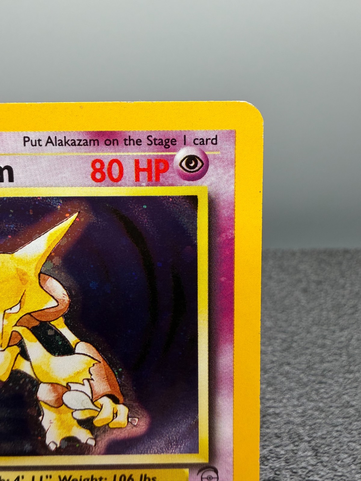 1999-2000 POKEMON Alakazam Base Set 2 1/130 Holo
