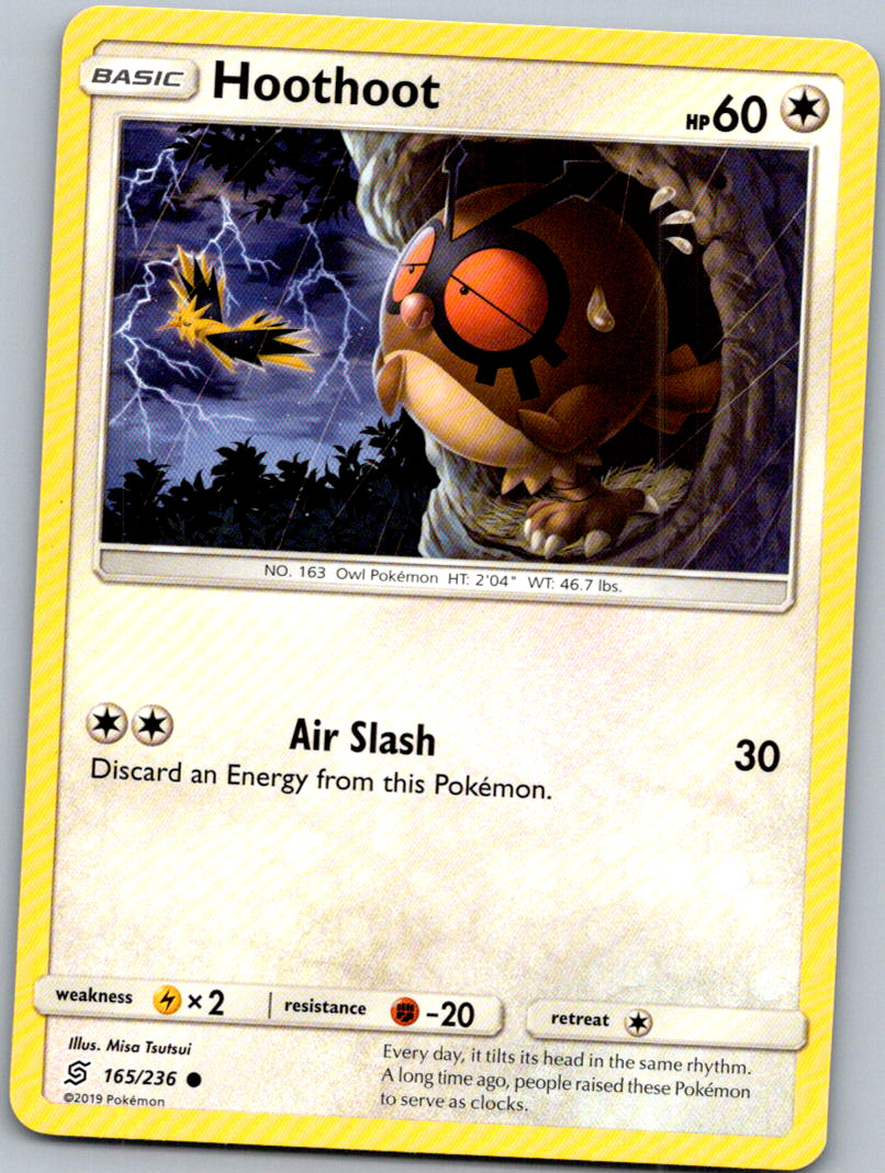 Hoothoot Common SM – Unified Minds 165/236 NM