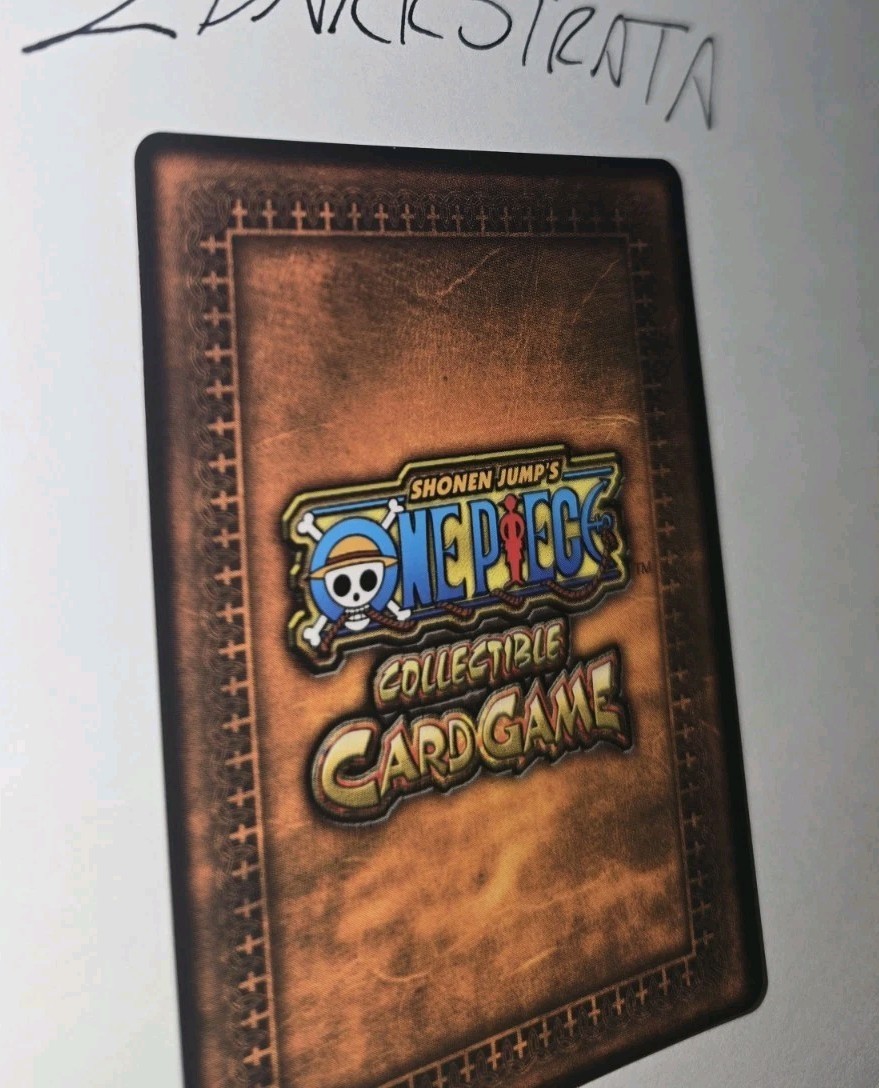 One Piece CCG Buggy the Clown Holofoil 2005 Vintage English
