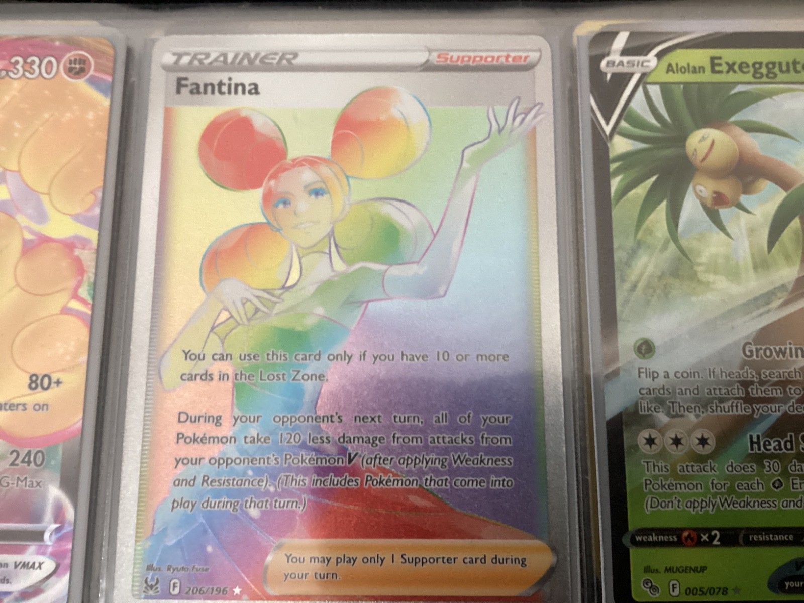 Fantina (Secret) 206/196 Swsh11: Lost Origin Holo