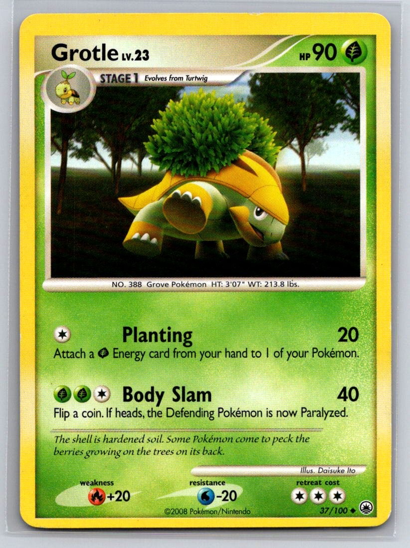 Grotle Uncommon Majestic Dawn 37/100 HP