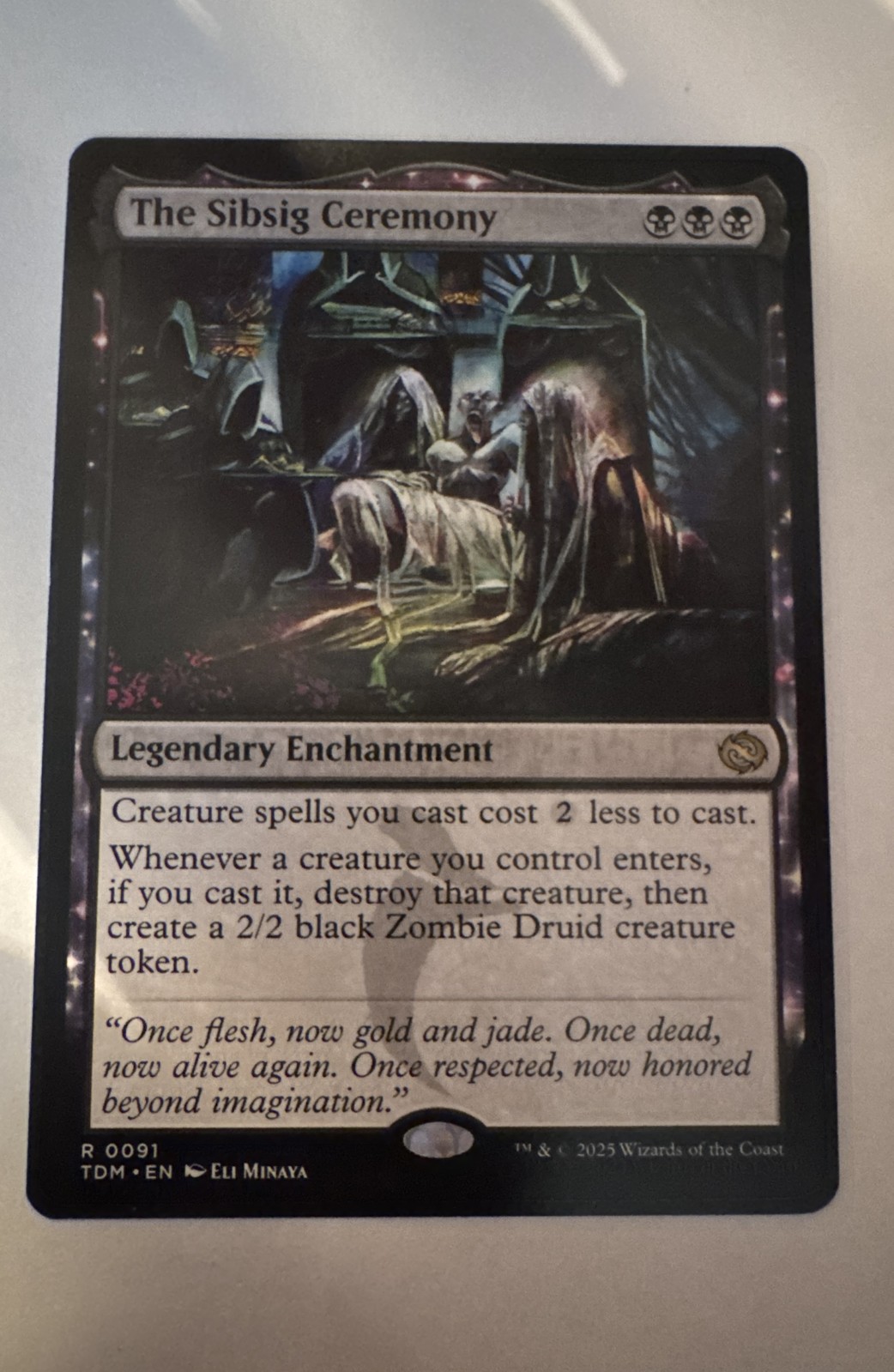 The Sibsig Ceremony Tarkir: Dragonstorm Regular