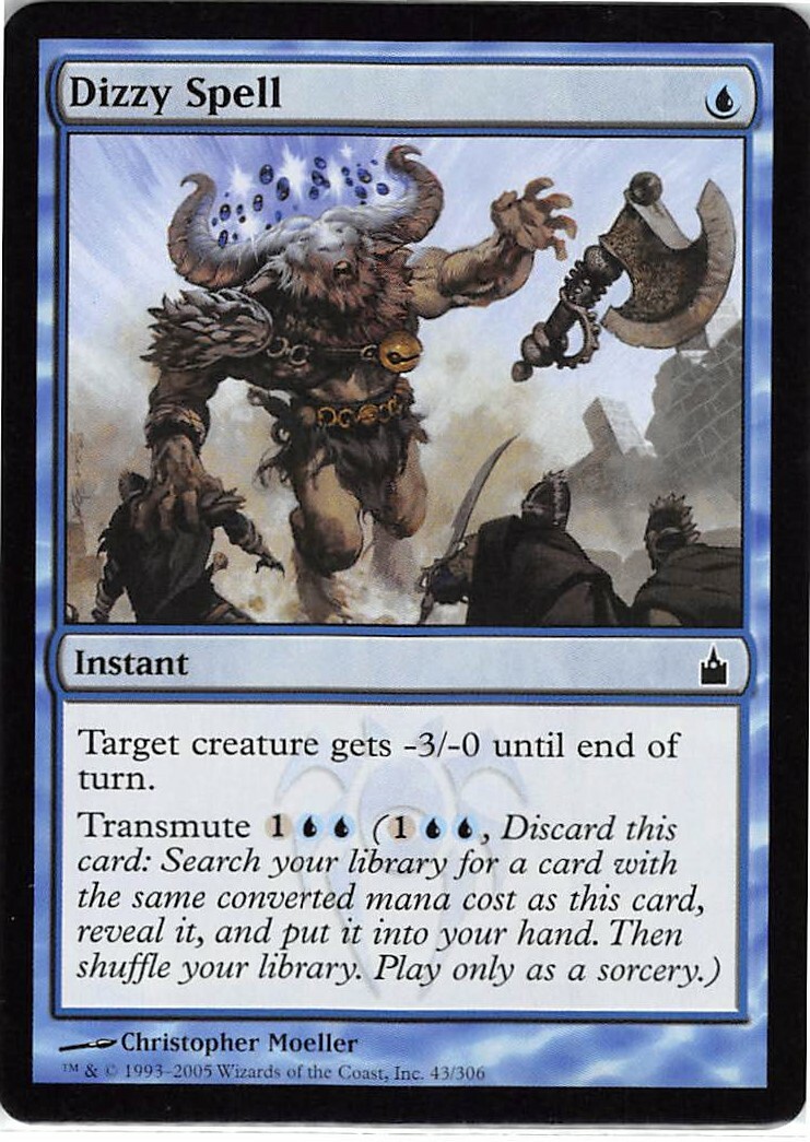 Dizzy Spell *Common* Magic MtG x1 Ravnica SP