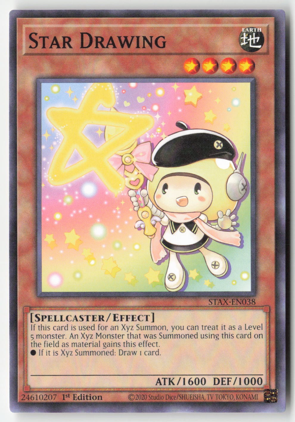 Yugioh – Star Drawing STAX-EN038 1st Edition – Common