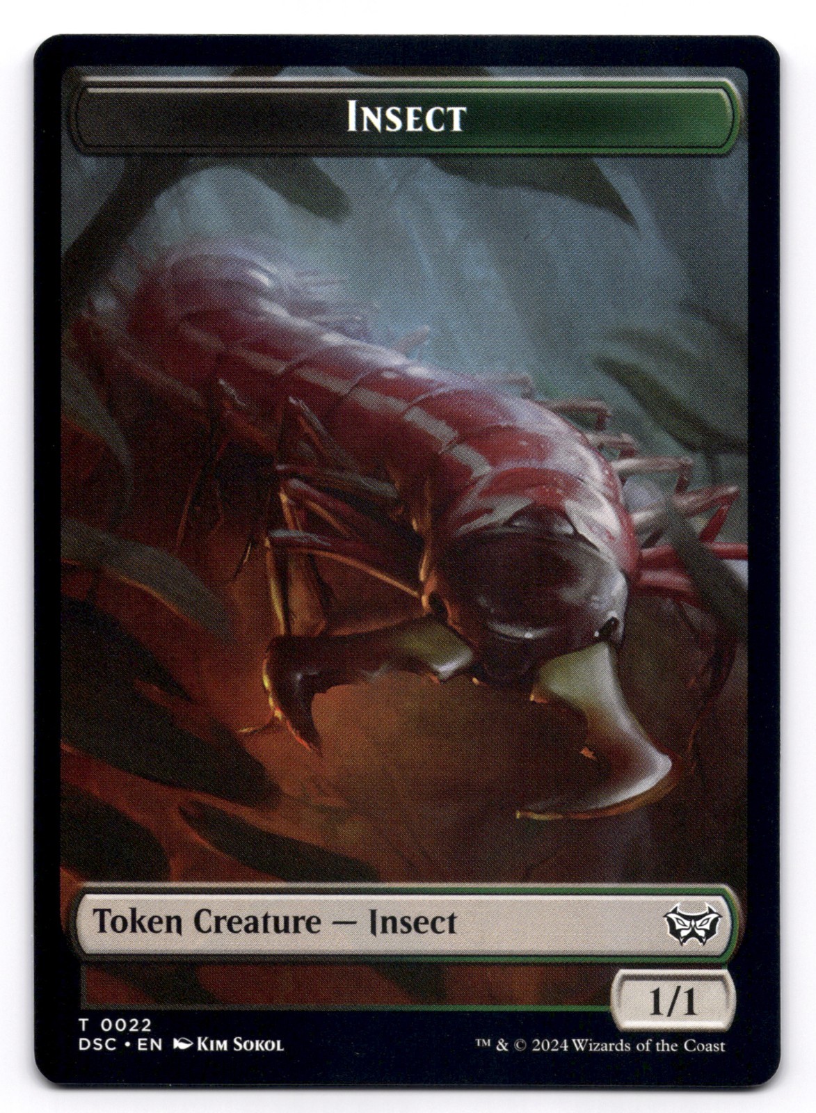 Shapeshifter 1 // Insect 22 NM Commander: Duskmourn: House of Horror MTG Regular