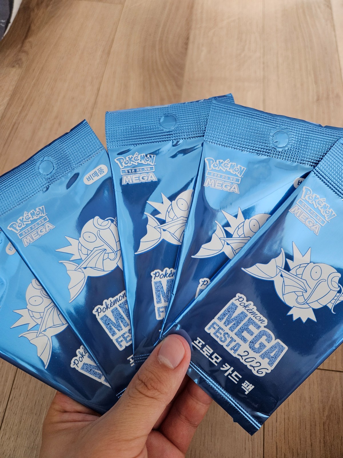 Sealed Pokémon GO Mega Festa 2026 Korea Exclusive Magikarp Promo Card