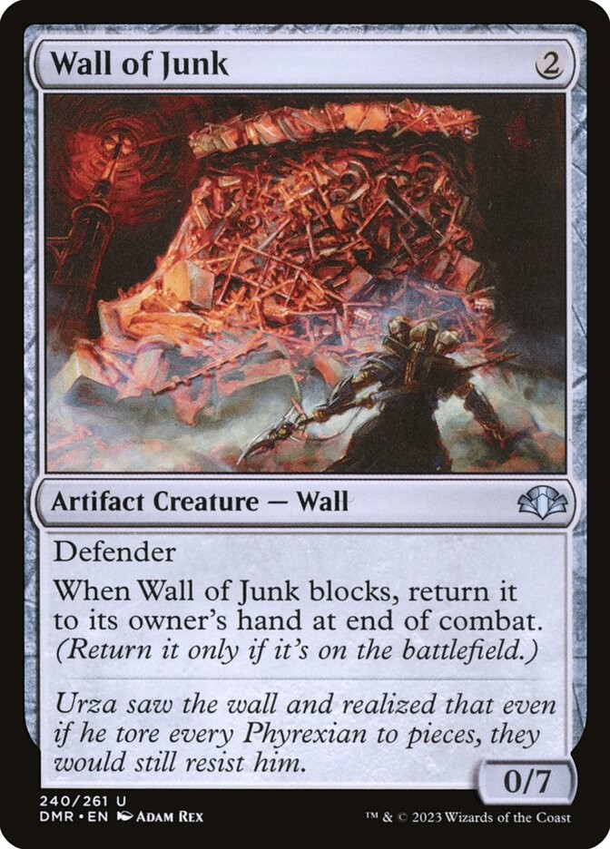 Wall of Junk (240) Dominaria Remastered DMR MTG Magic