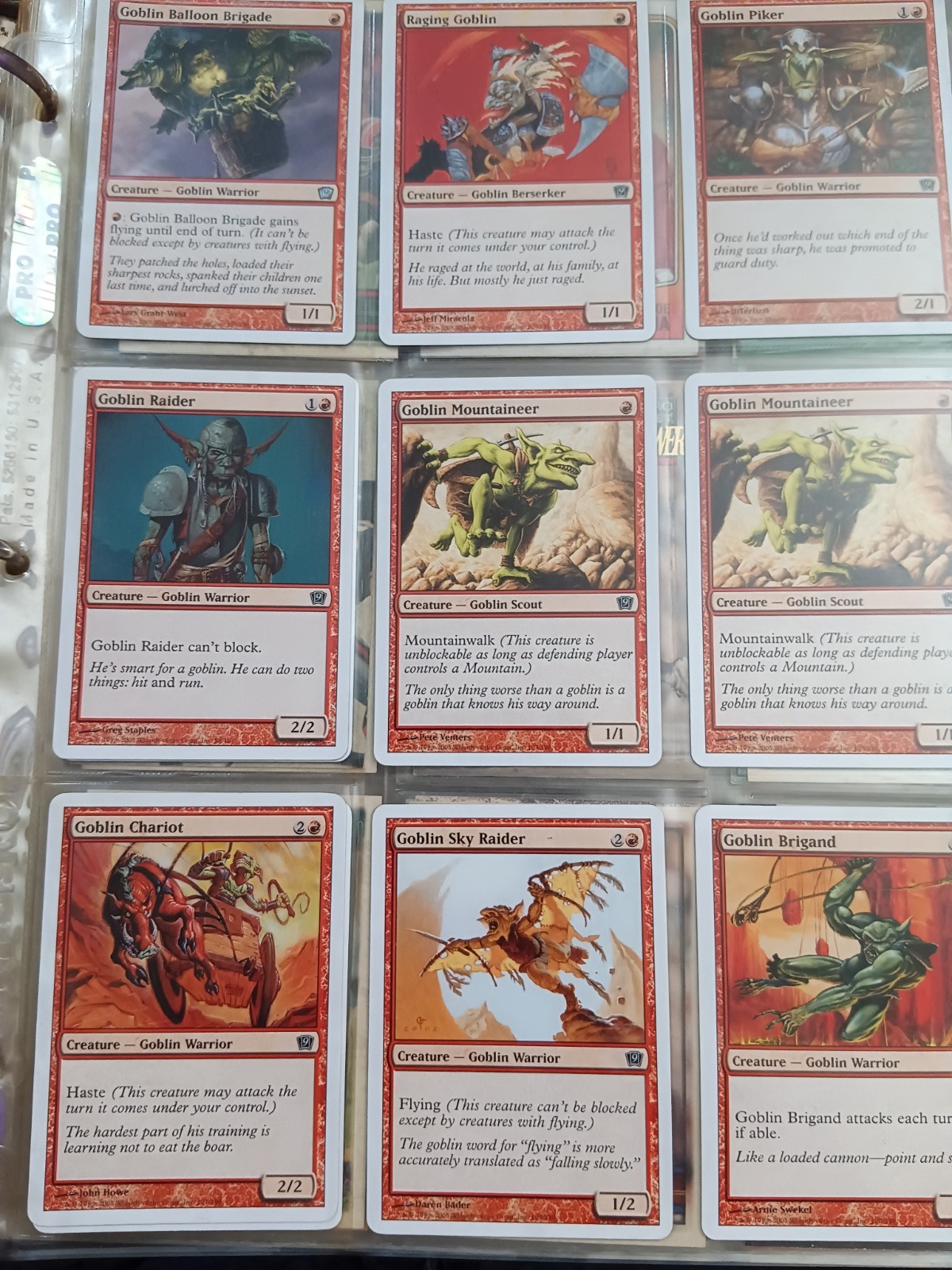 Magic the Gathering Cards 12 Pages