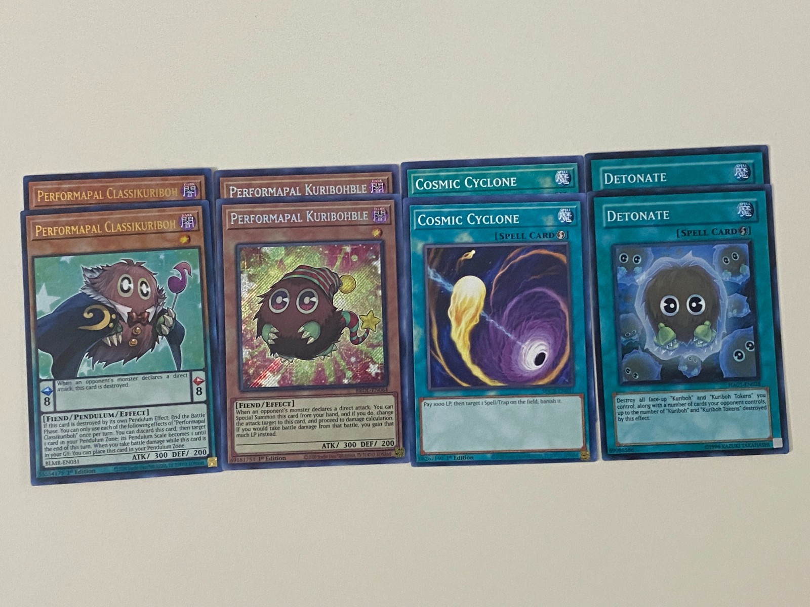 Yugioh – Kuriboh Deck Multiply Winged Performapal Kuribohle Mirror – Free Pack