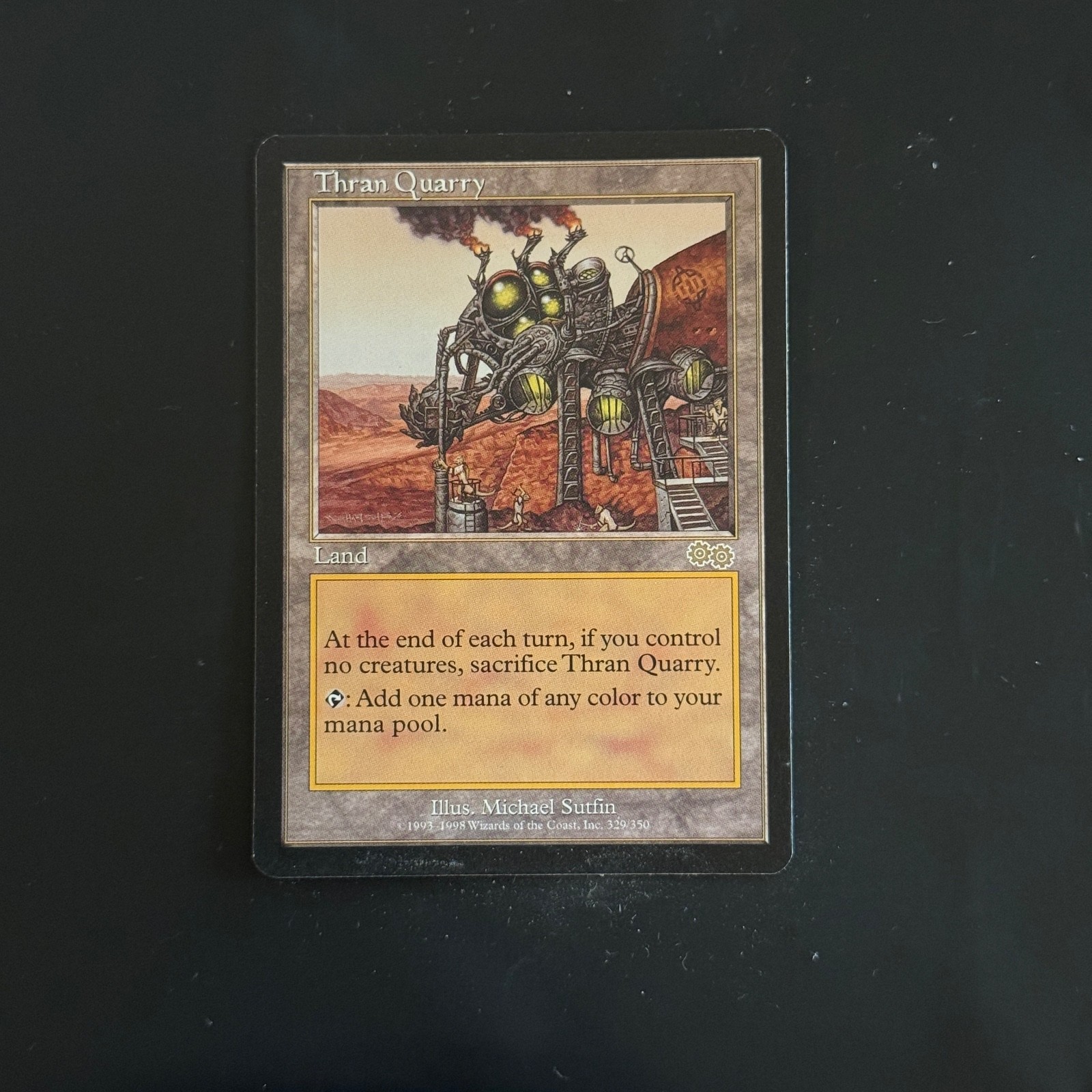 Magic The Gathering Thran Quarry Urza’s Saga 329 LP