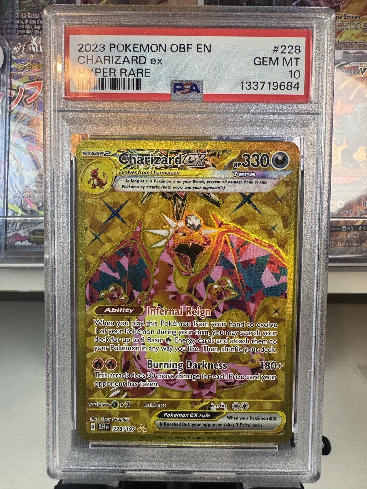 Charizard ex 228/197 SV03: Obsidian Flames Holo