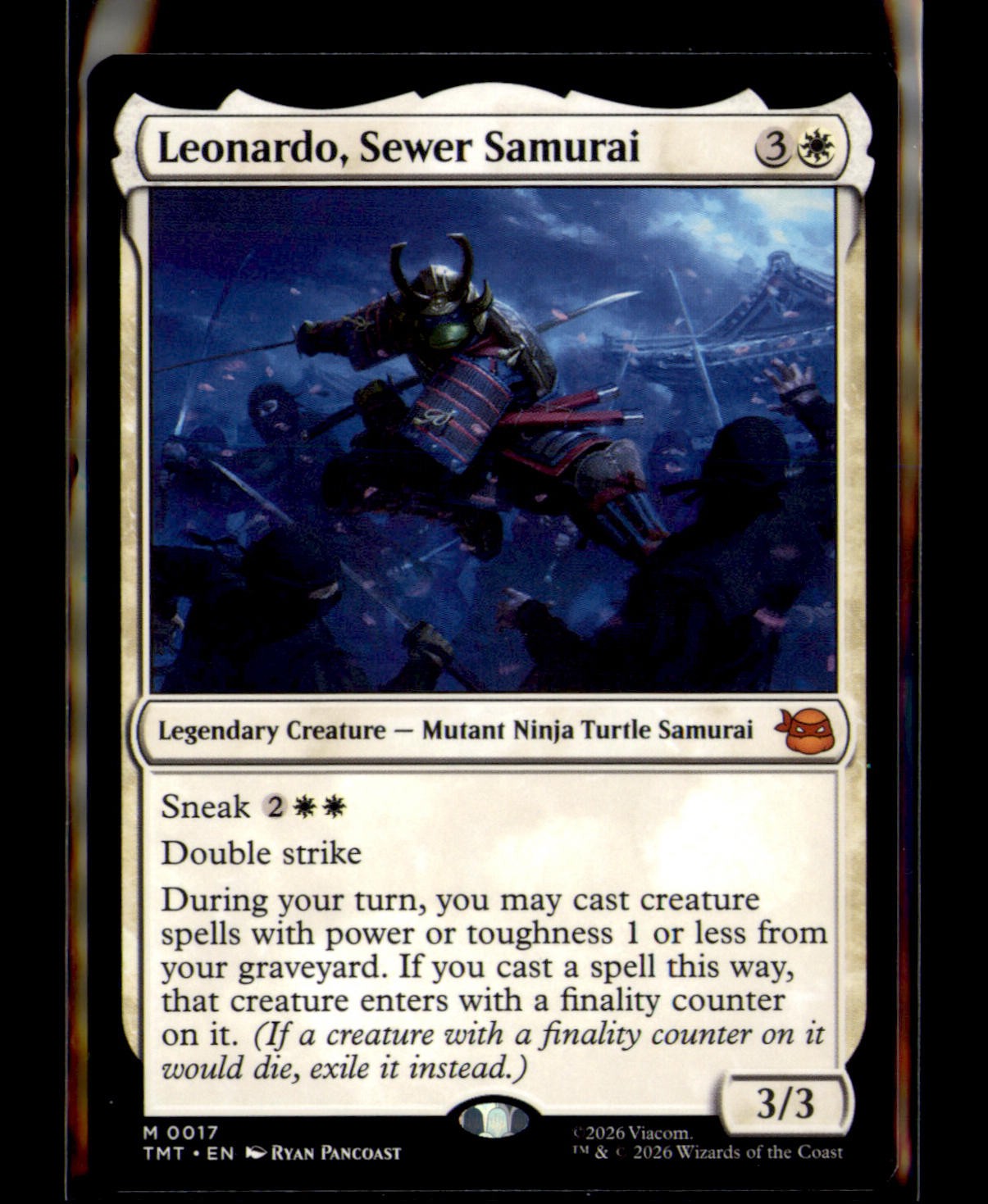 Leonardo, Sewer Samurai M Teenage Mutant Ninja Turtles 17 NM