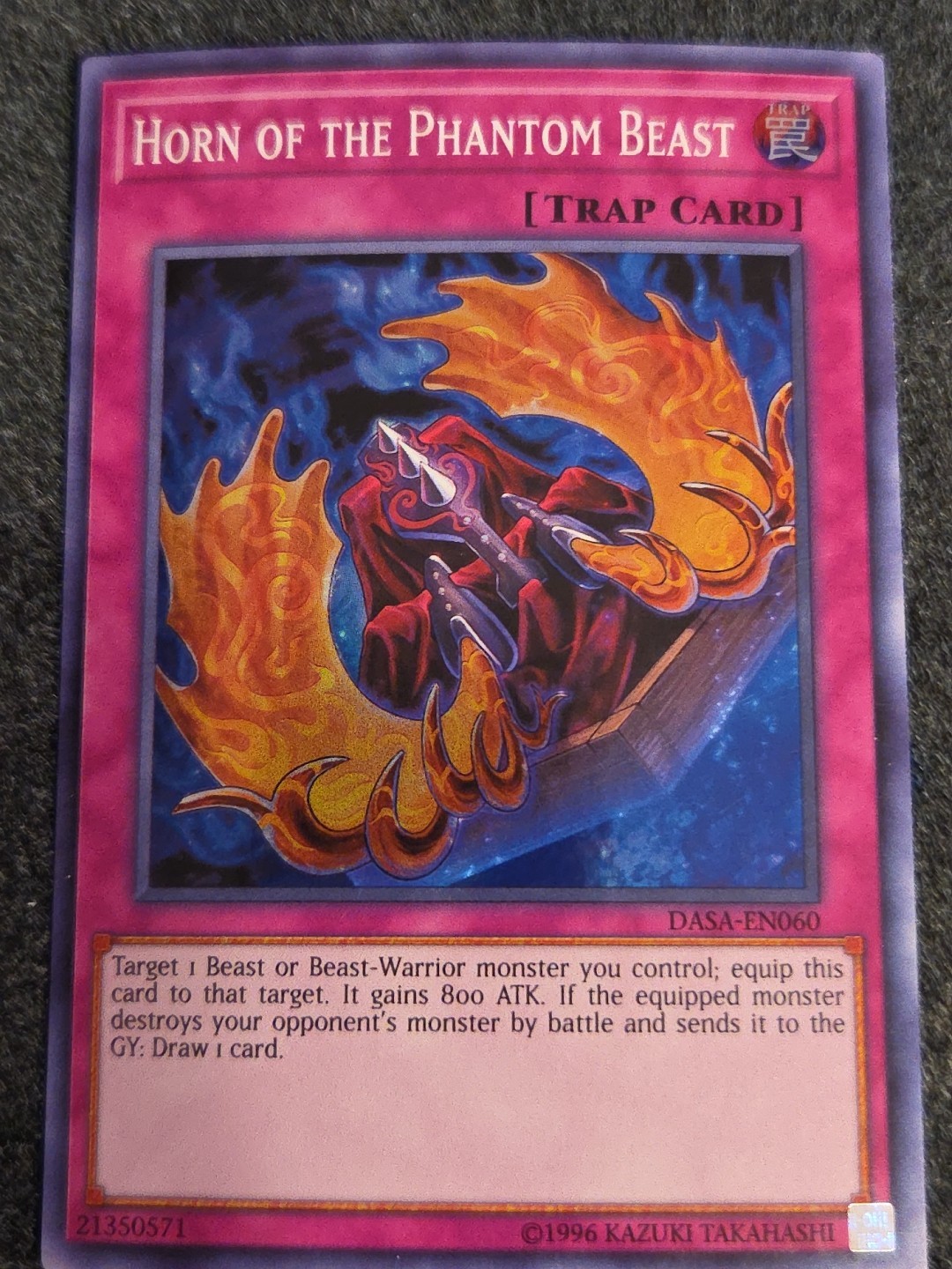 Yugioh – Horn of the Phantom Beast DASA-EN060 Unl Edition – Dark Saviors