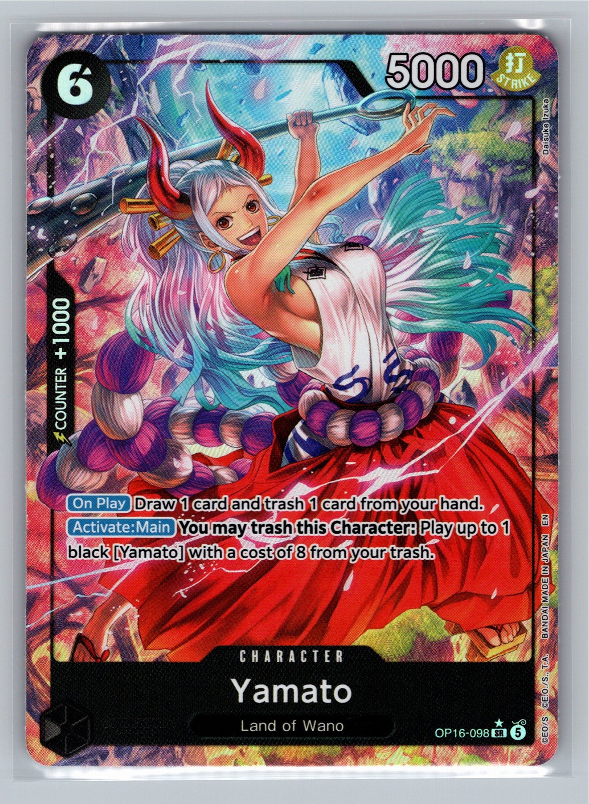 The Time of Battle #OP16-098 Yamato (098) (Alternate Art) NM