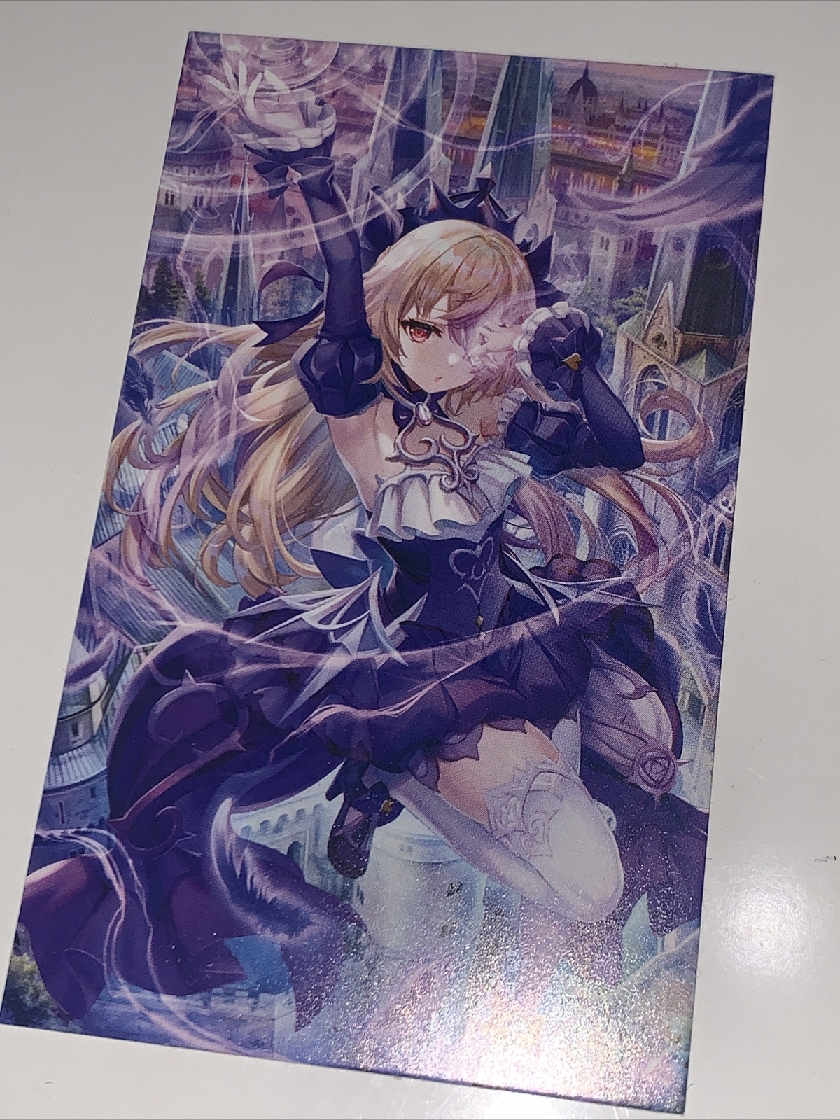 FISCHL Genshin Impact Sexy Goddess Story Anime Waifu Card Girl Doujin