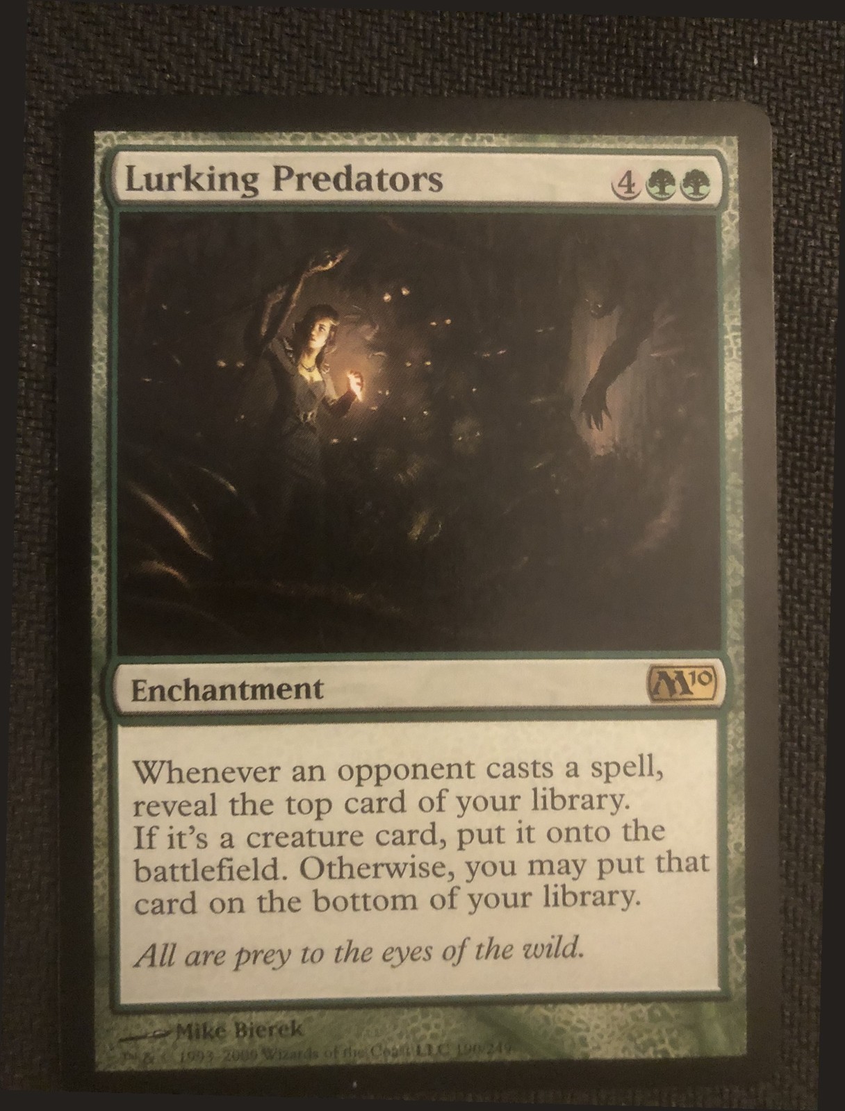 1x Lurking Predators, LP, Magic 2010, MTG *FREE SHIPPING*