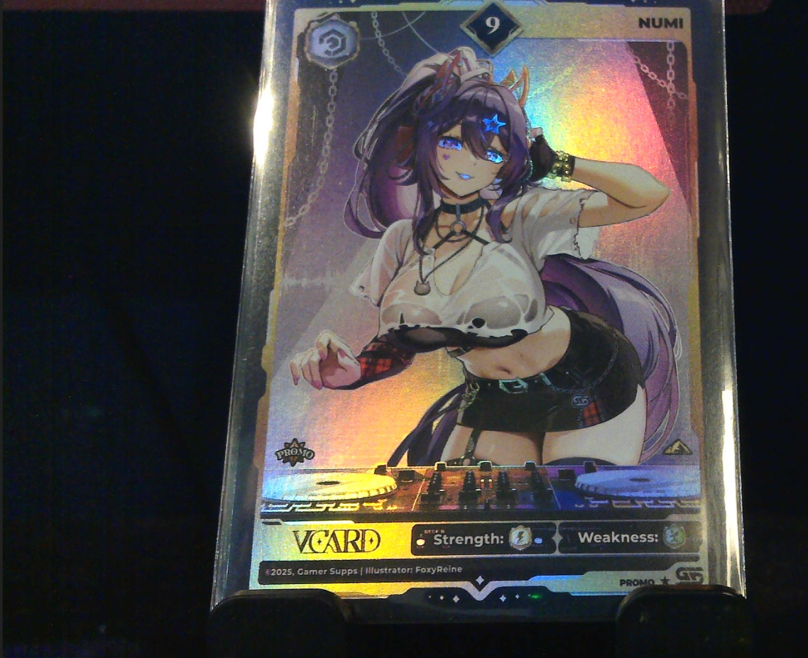 VCard Promo Holo Numi