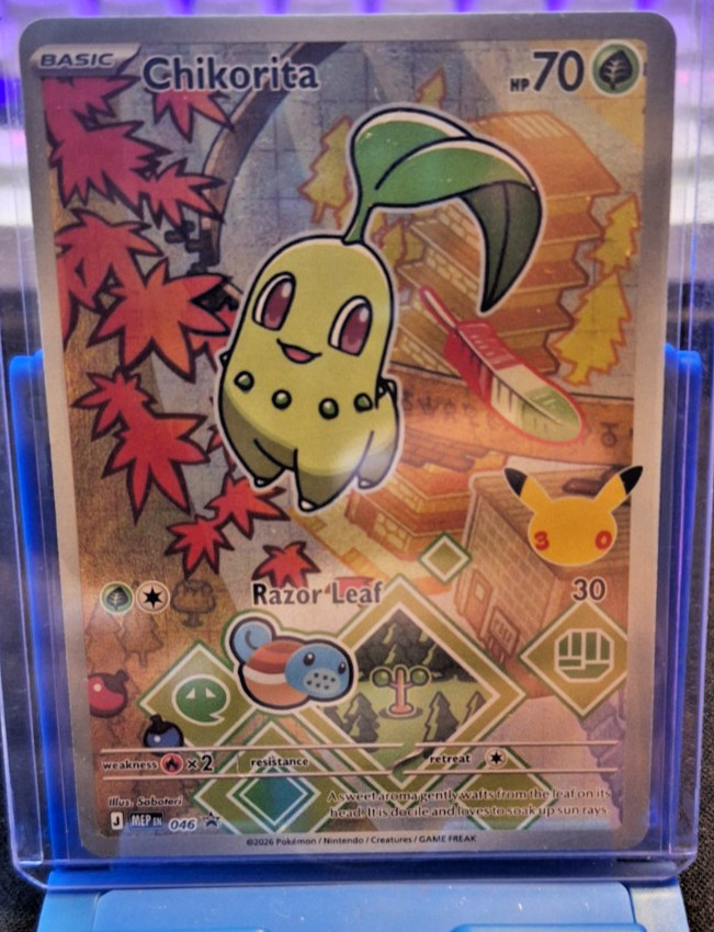 Chikorita 046 Me: Mega Evolution Promo Holo