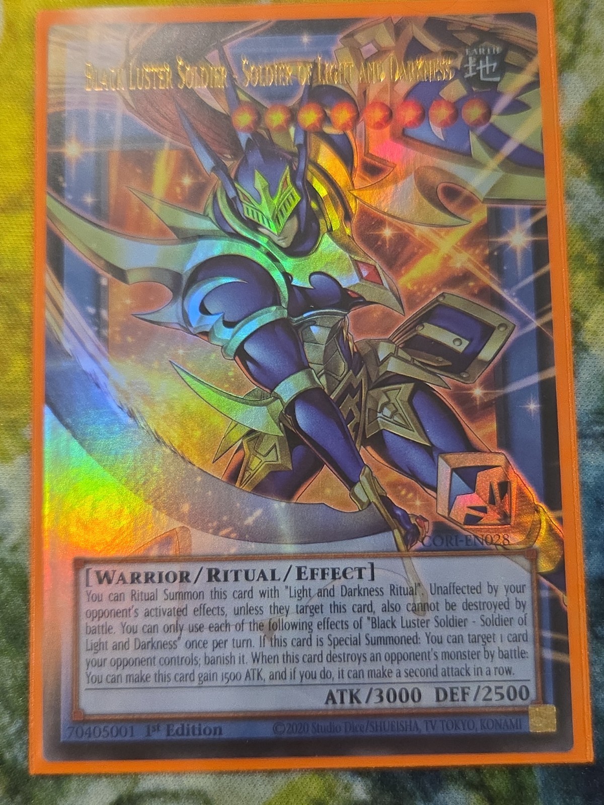 Black Luster Soldier – Soldier of Light and Darkness Extended Art CORI-EN028 NM