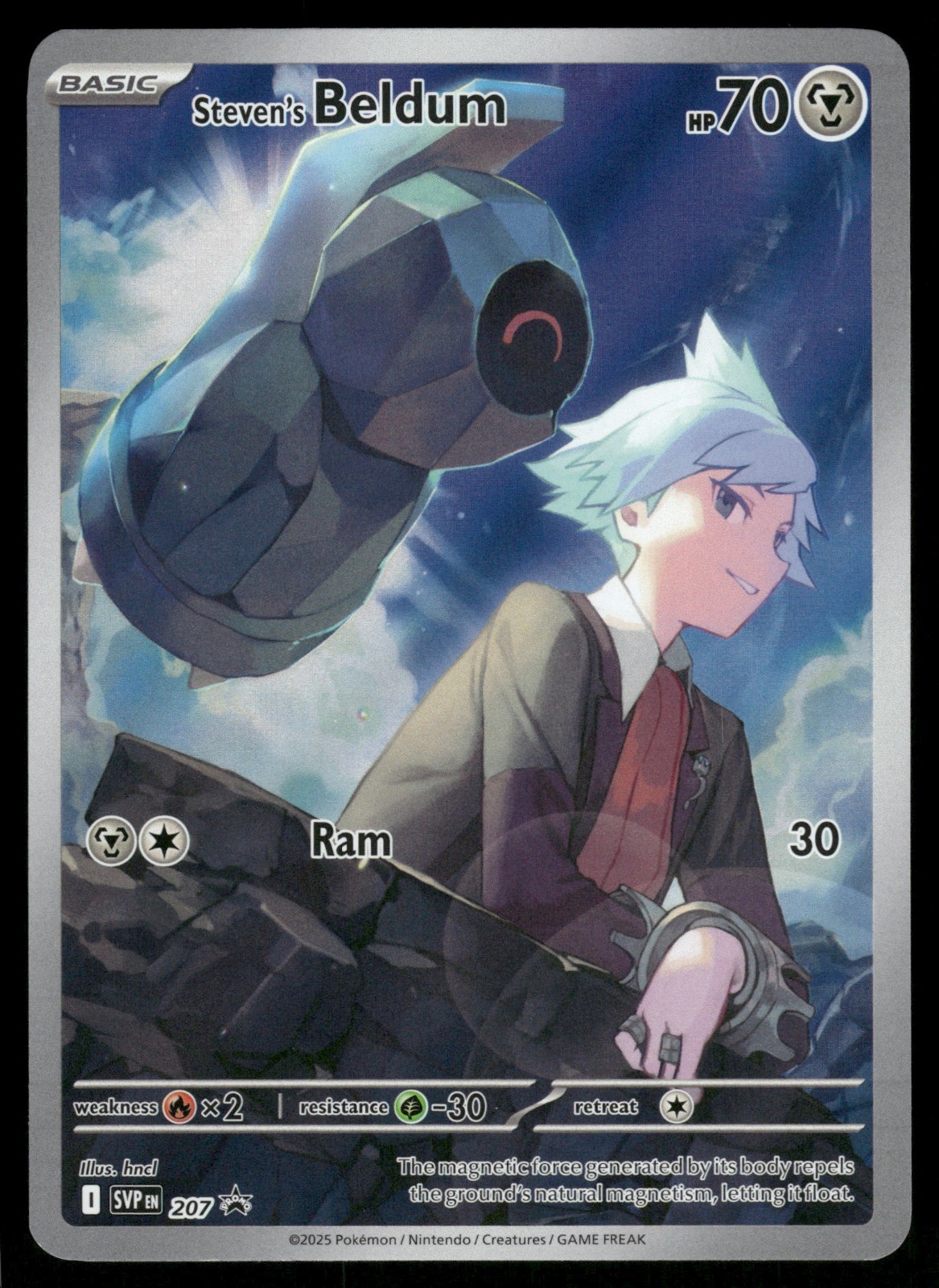 Steven’s Beldum SV: Scarlet & Violet Promo Cards 207 Pokémon Card