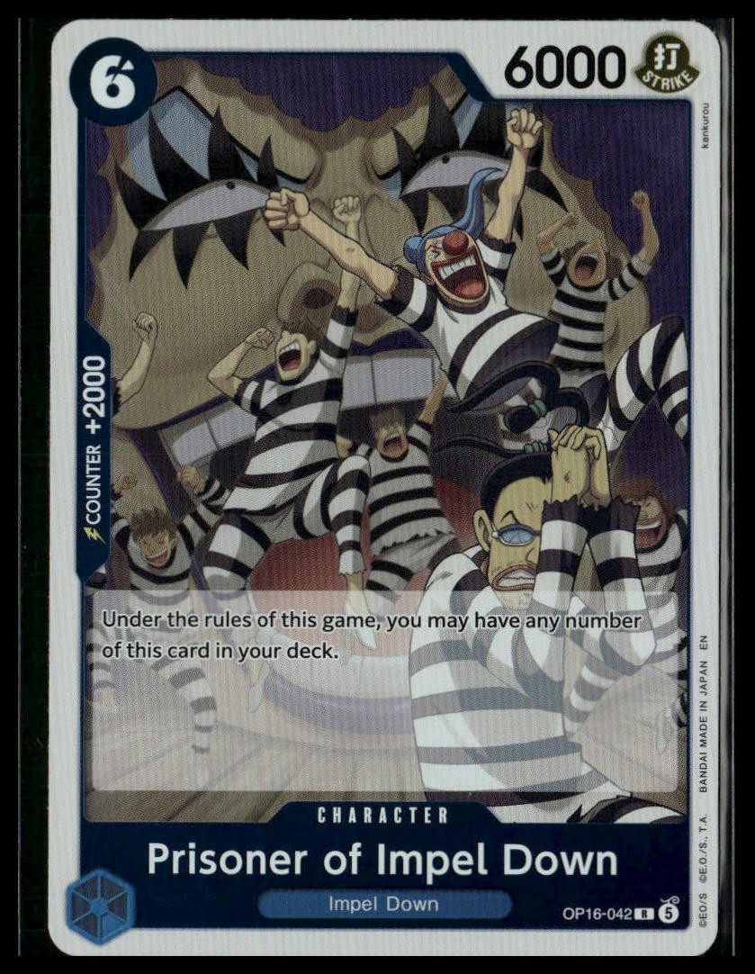 The Time of Battle #OP16-042 Prisoner of Impel Down