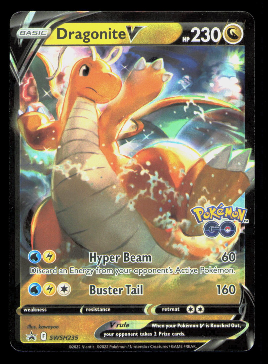Dragonite V Holo Promo SWSH: Sword & Shield Promo Cards SWSH235 NM