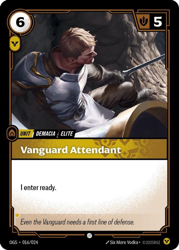 Riftbound Vanguard Attendant (16/28) Origins Proving Grounds LP