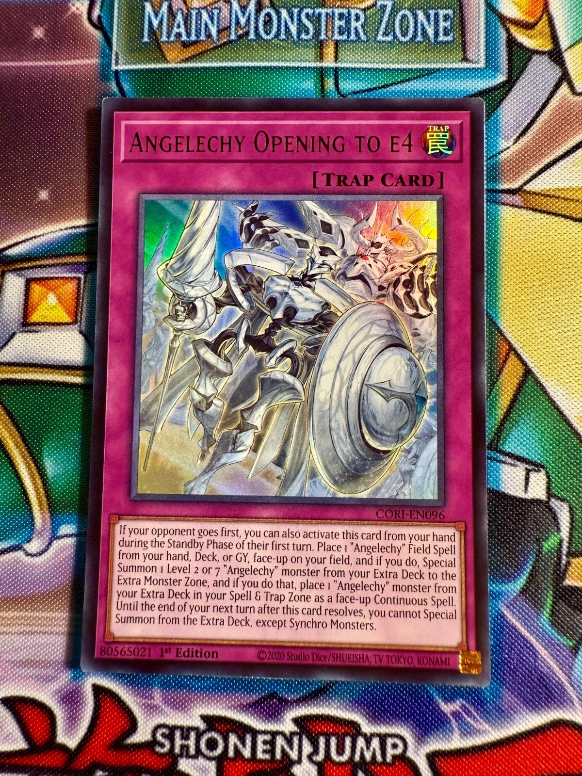 Yugioh Angelechy Opening to E4 1st Edition CORI-EN096 Ultra Rare NM