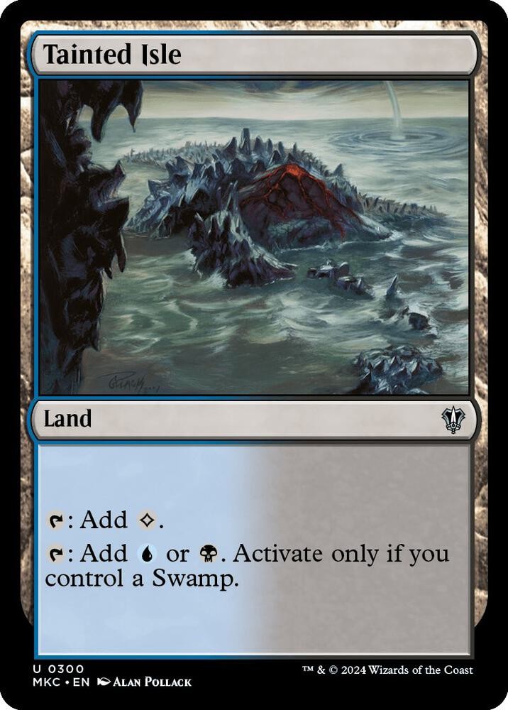 1x Tainted Isle – Commander: Murders at Karlov Manor – NM – MTG