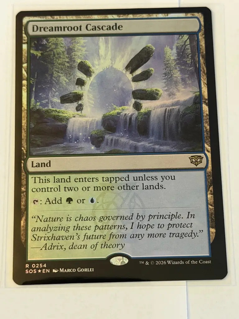 Dreamroot Cascade Secrets of Strixhaven Foil 254