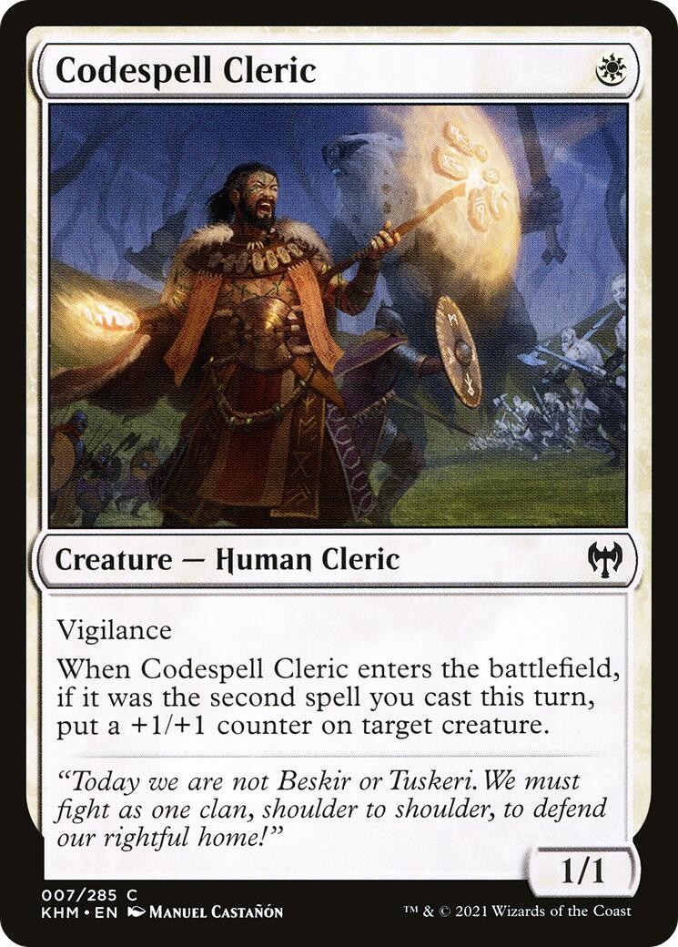 Codespell Cleric [KHM – 7]