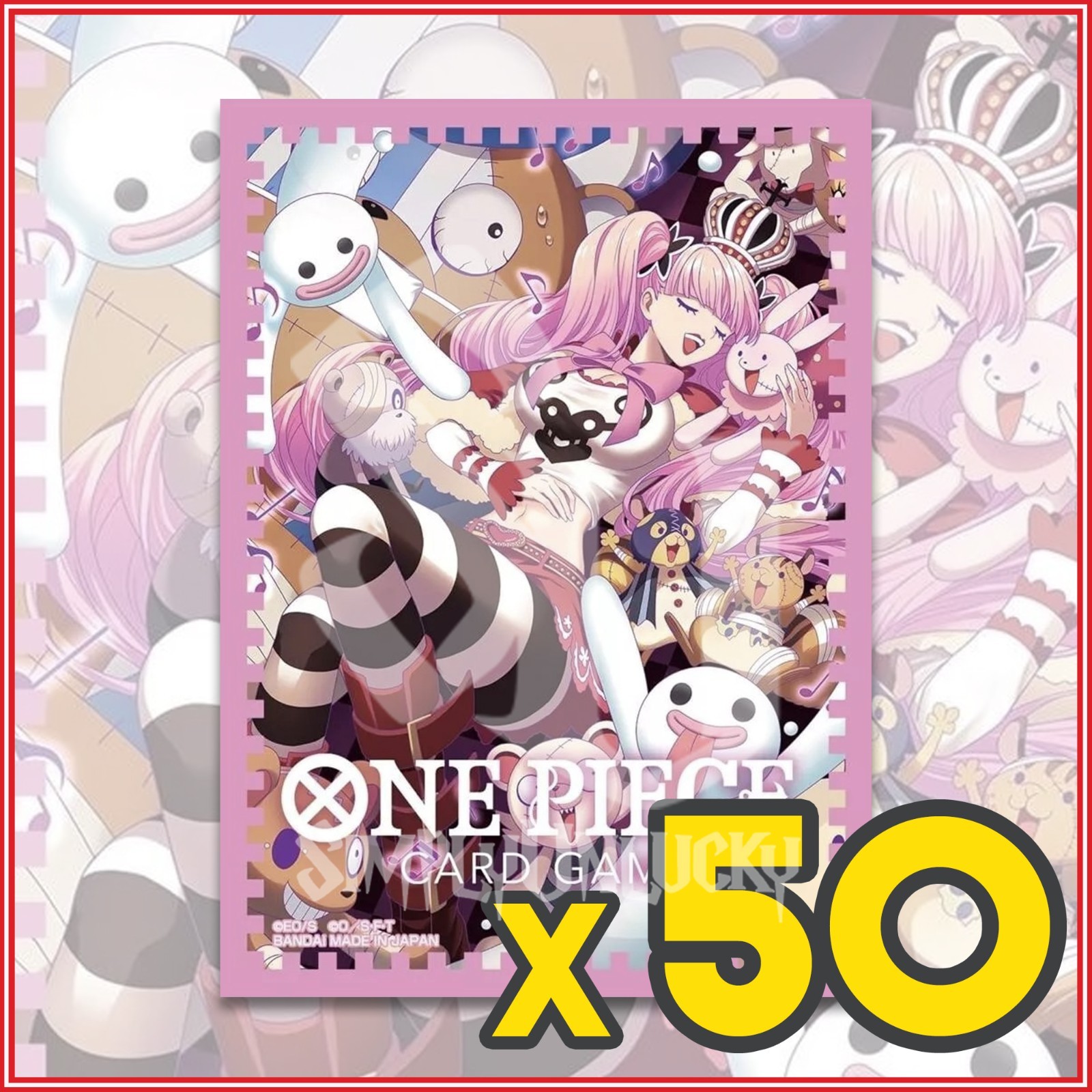 ONE PIECE TCG Perona (50) SLEEVES OFFICIAL BANDAI Assortment 6🔥