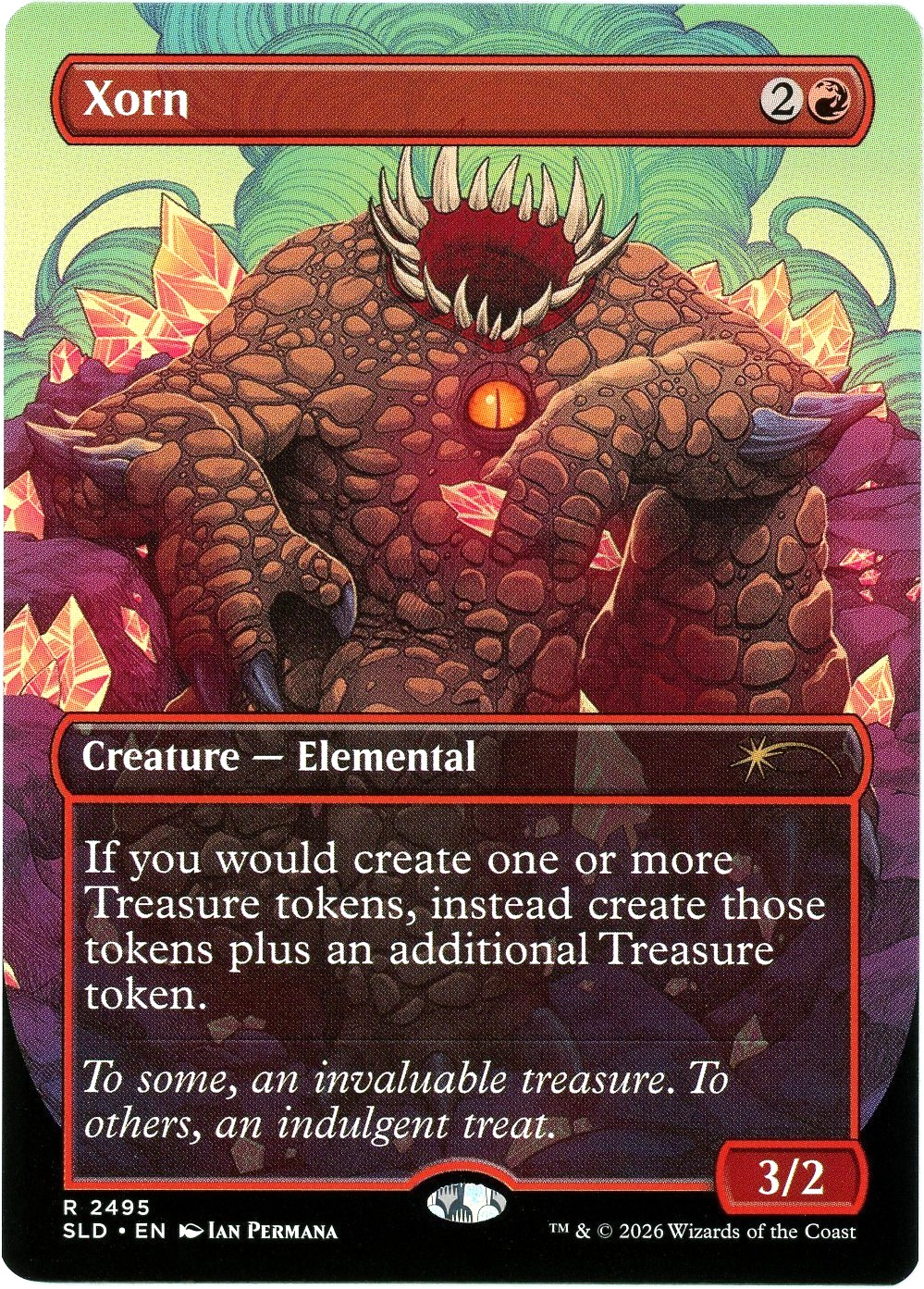 Xorn (Foil) 2495 – Secret Lair Drop SLD x Dungeons & Dragons – NM/M MTG