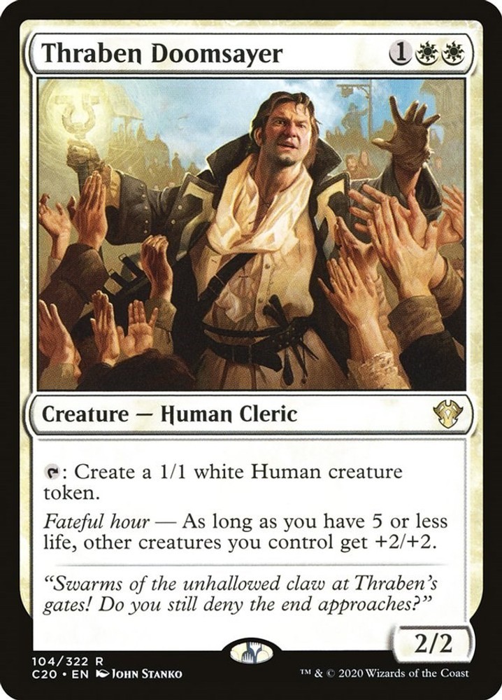 NM – Thraben Doomsayer [C20 – 104] Commander 2020