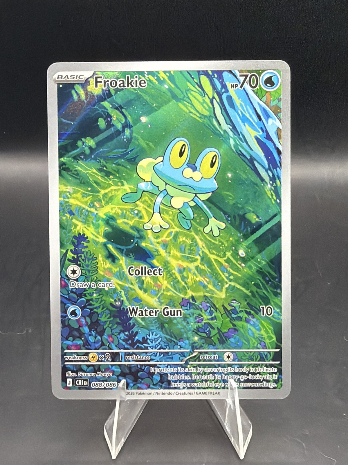 Froakie 088/086 Me04: Chaos Rising Holo