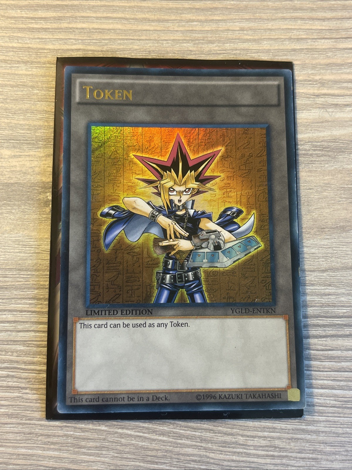 Token: Yami Yugi YGLD-ENTKN Yugi’s Legendary Decks Yu-Gi-Oh Limited