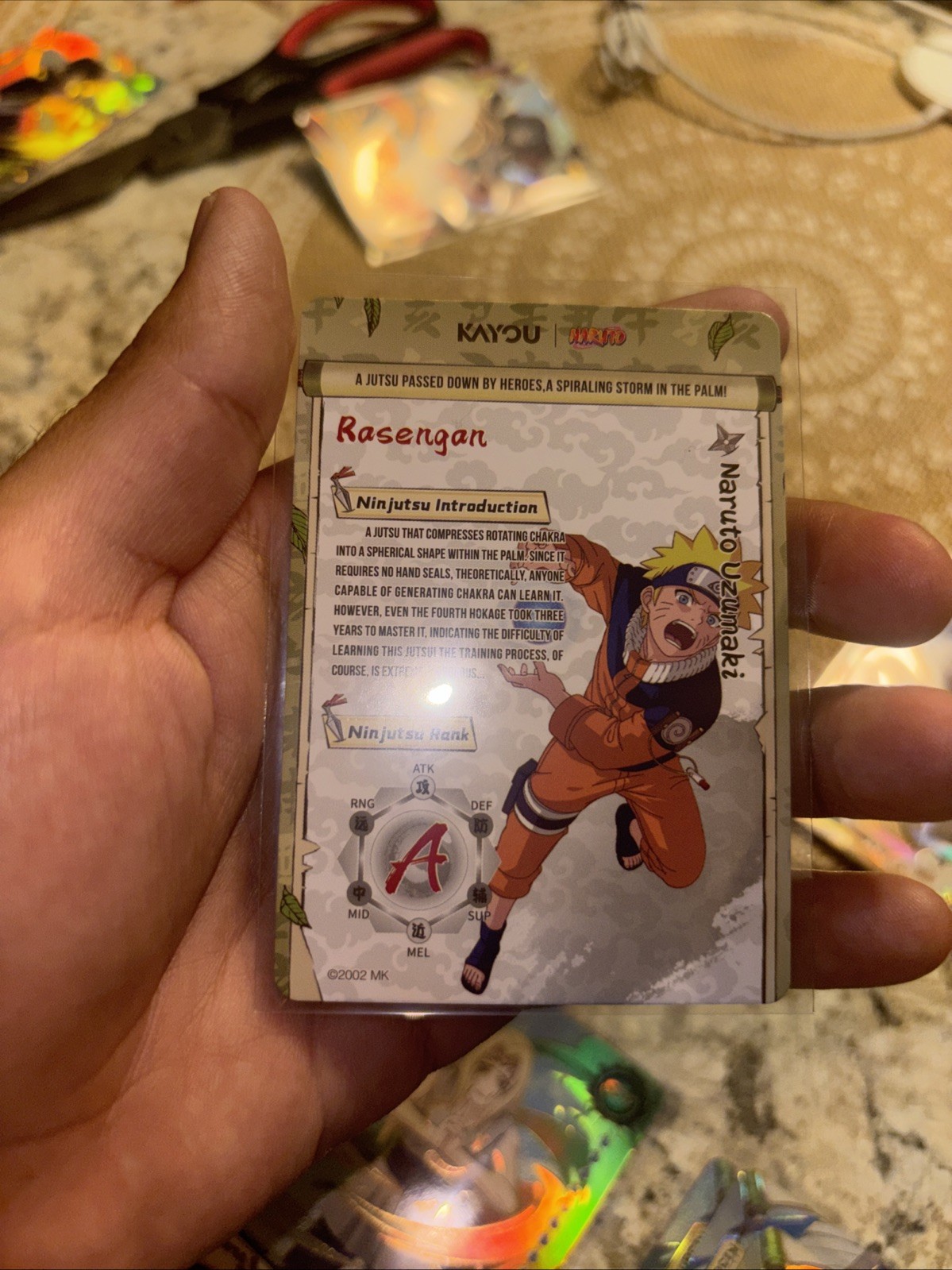 Naruto Uzumaki SSR NRSA03-SSR-011L3 Naruto Kayou English