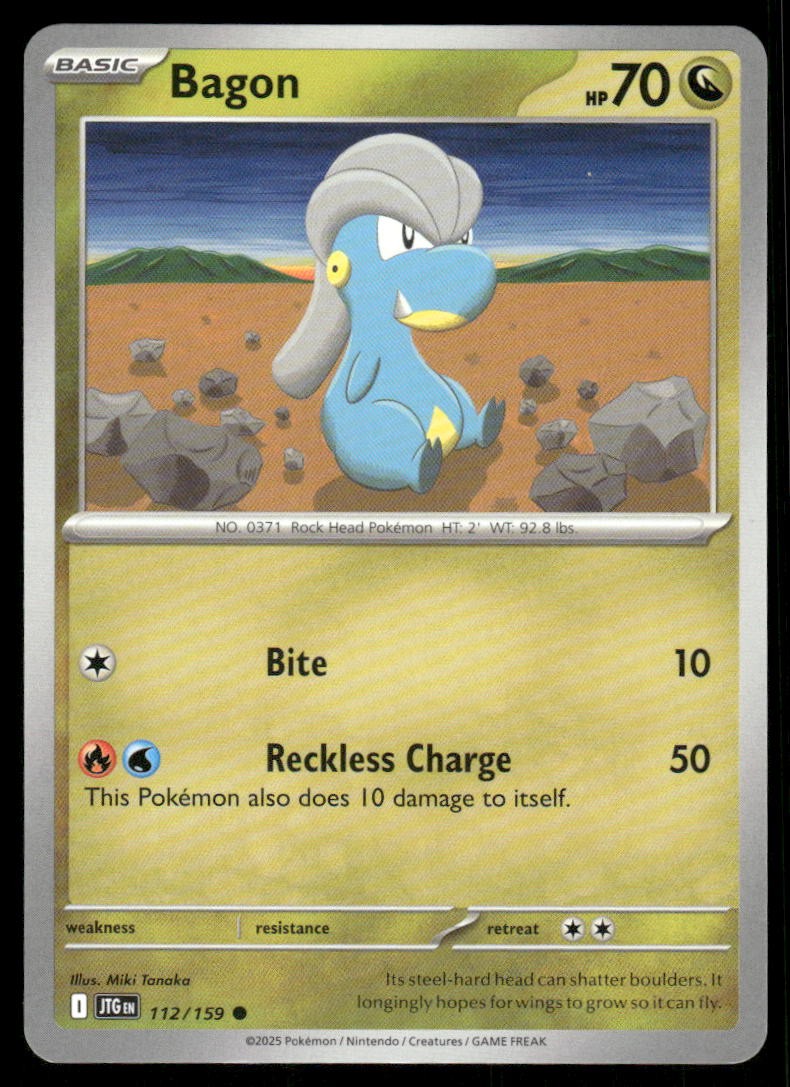 Bagon Common SV09: Journey Together 112/159 NM