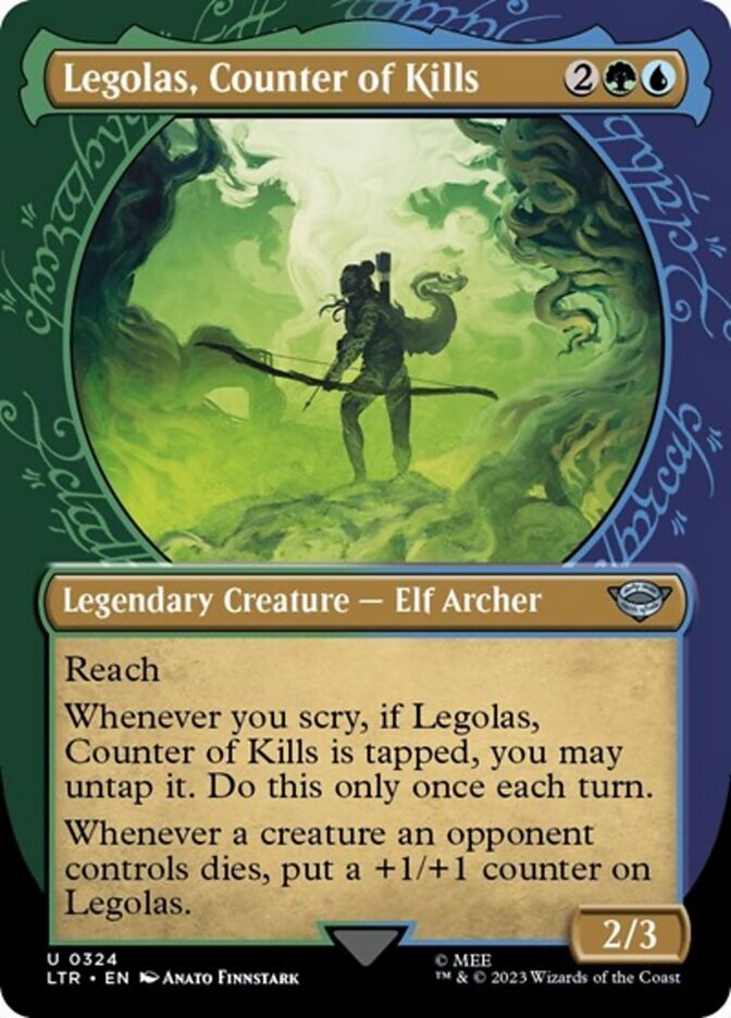 Legolas, Counter of Kills (324/479) LTR NM