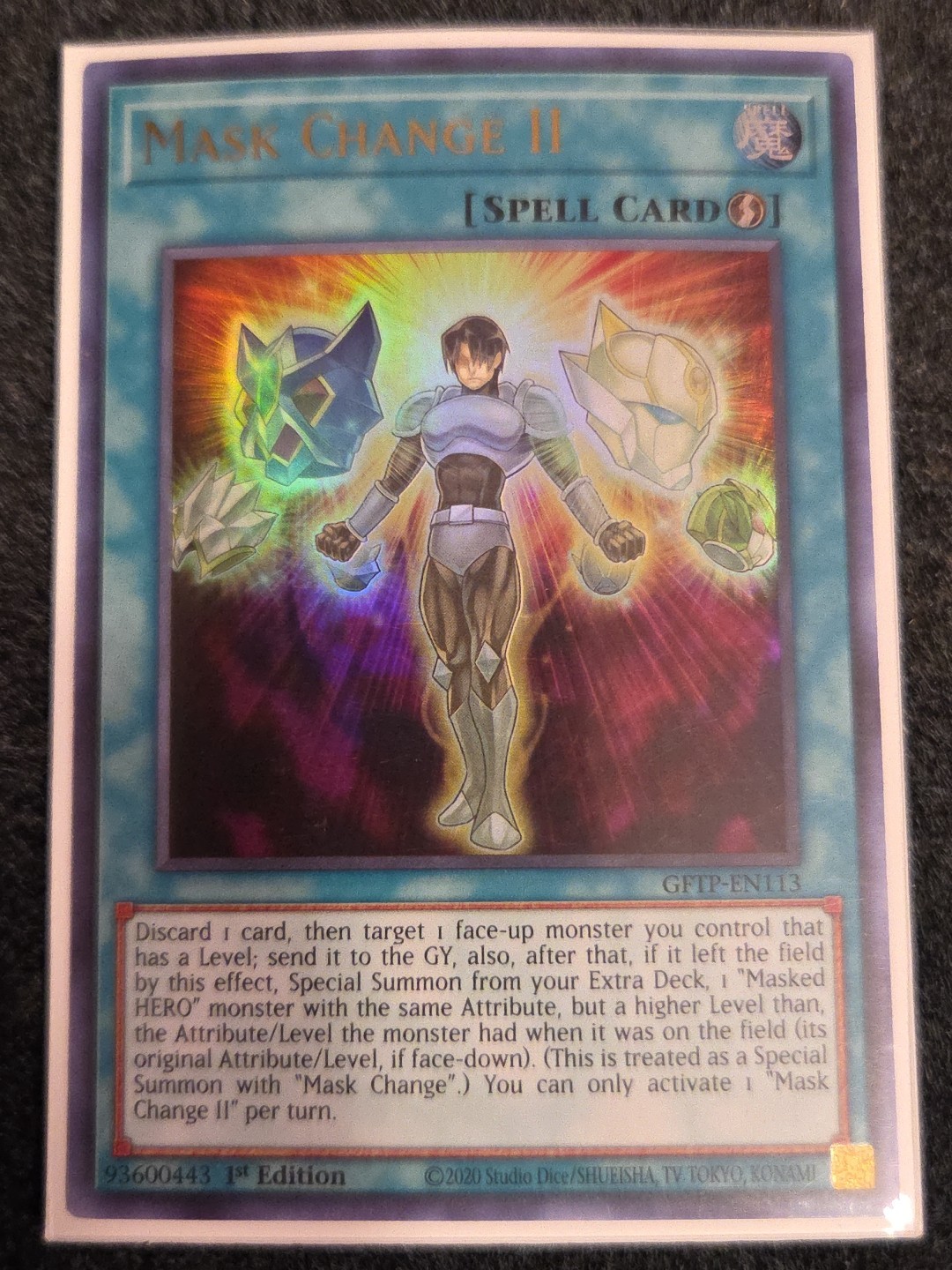 Mask Change II Ultra Rare Ghosts From the Past GFTP-EN113 VLP