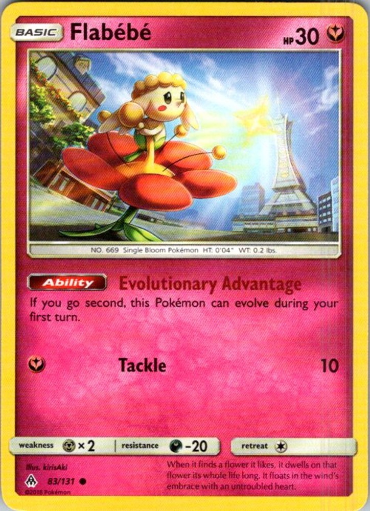 Pokemon SM – Forbidden Light Flabebe (83) 83/131 NM